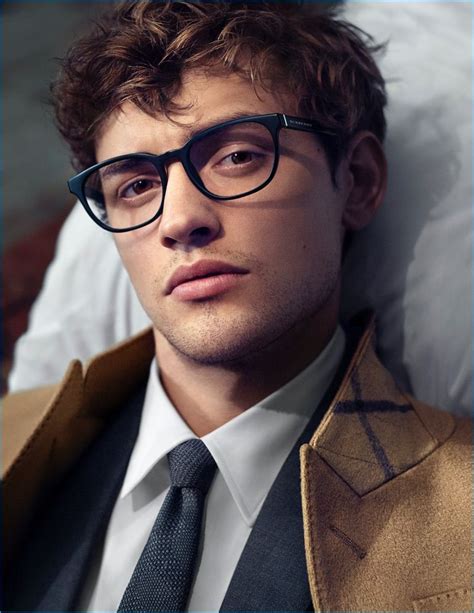 model burberry glasses men|burberry glasses men on face.